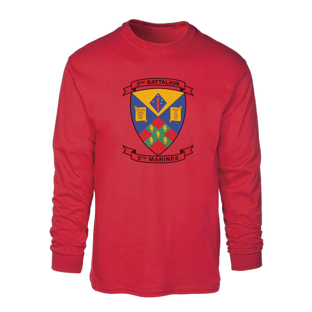 2nd Battalion 5th Marines Long Sleeve Shirt - SGT GRIT