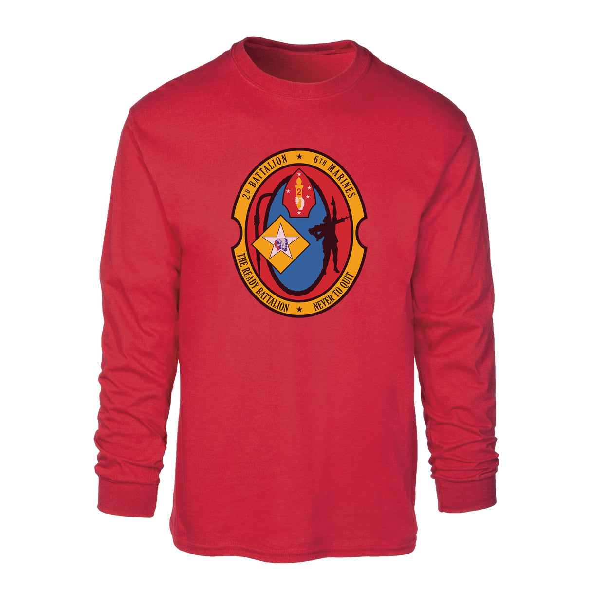 2nd Battalion 6th Marines Long Sleeve Shirt - SGT GRIT