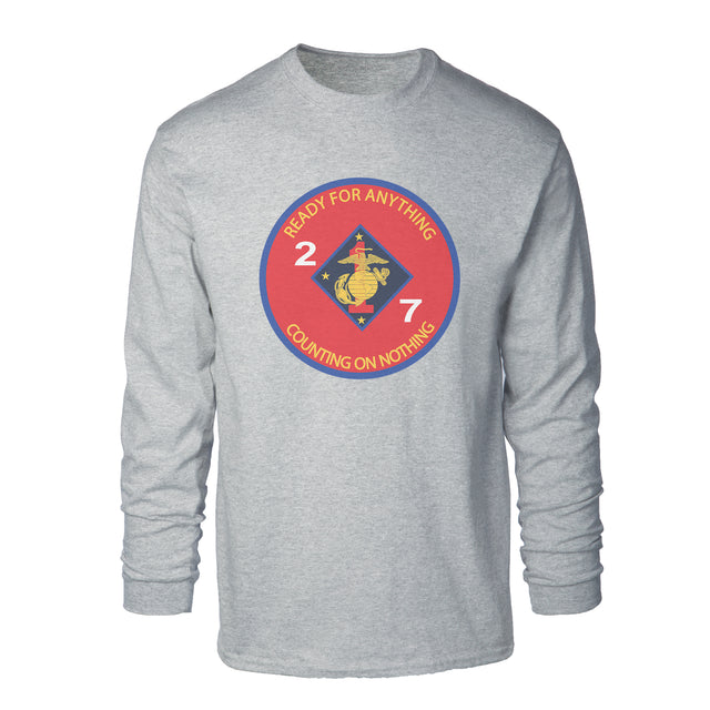 2nd Battalion 7th Marines Long Sleeve Shirt - SGT GRIT