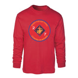 2nd Battalion 7th Marines Long Sleeve Shirt - SGT GRIT