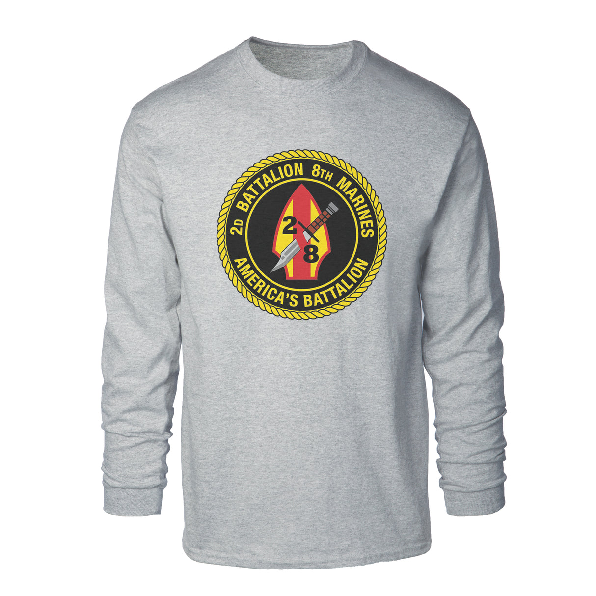 2nd Battalion 8th Marines Long Sleeve Shirt - SGT GRIT