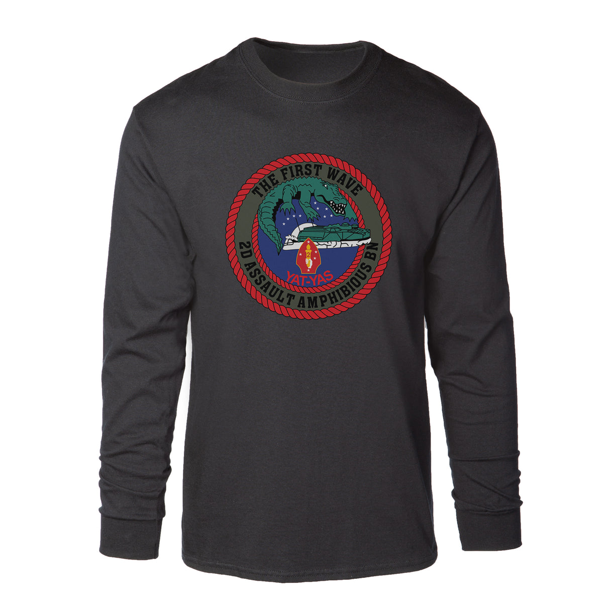 2nd Assualt Amphibious Battalion Long Sleeve Shirt - SGT GRIT