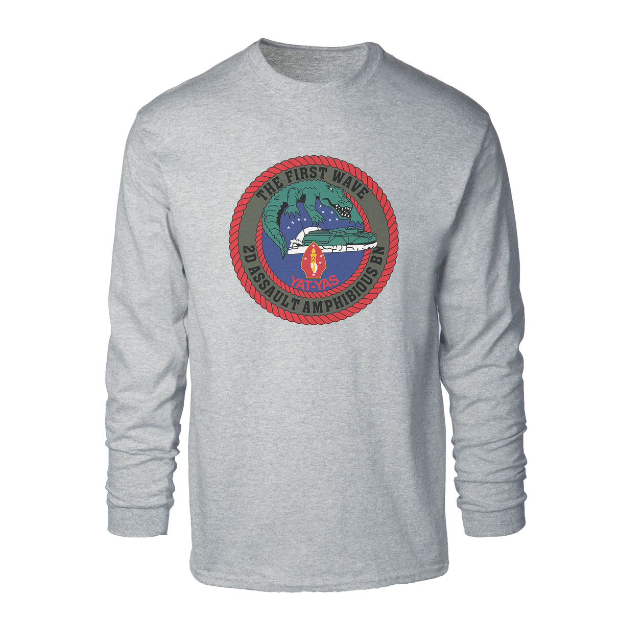 2nd Assualt Amphibious Battalion Long Sleeve Shirt - SGT GRIT