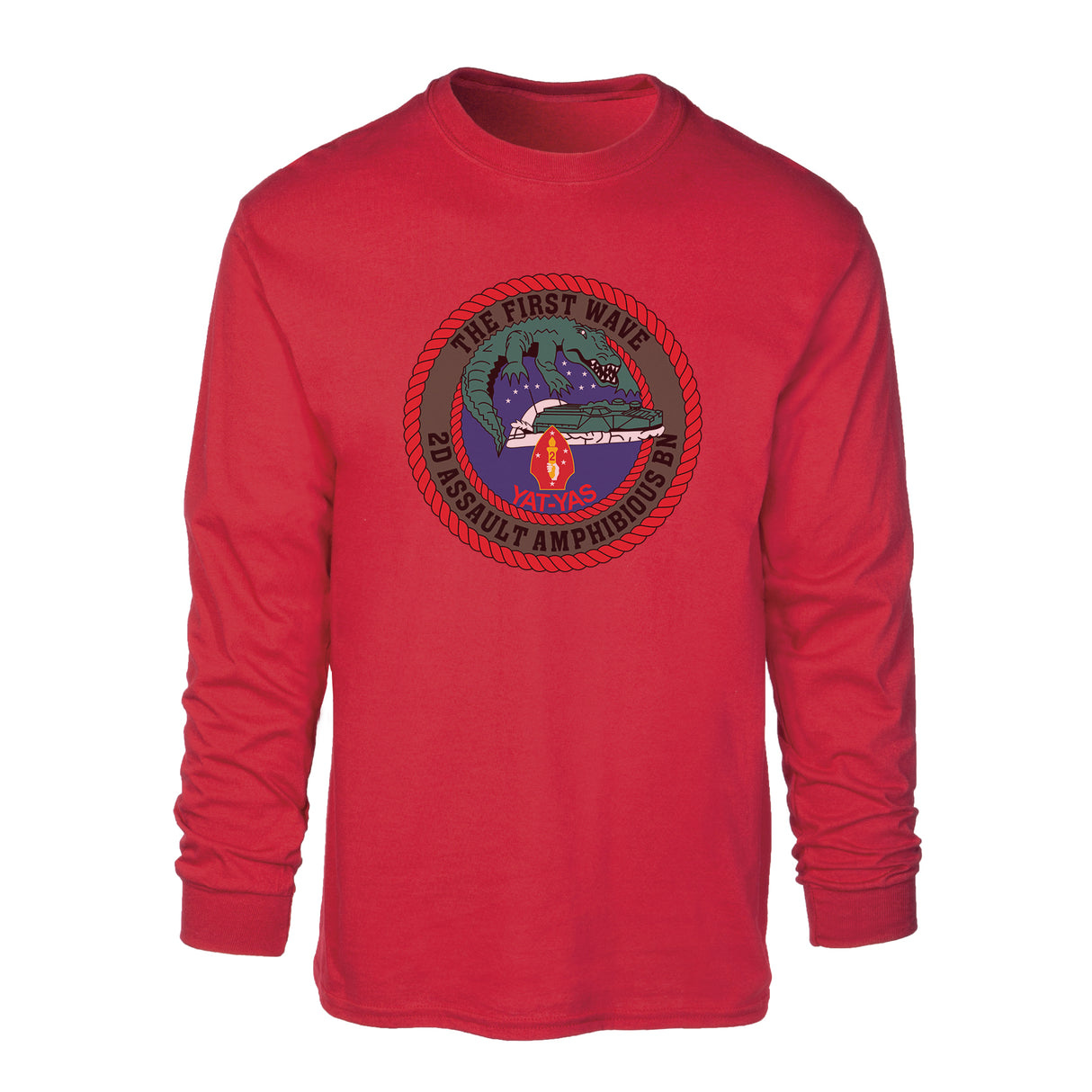 2nd Assualt Amphibious Battalion Long Sleeve Shirt - SGT GRIT