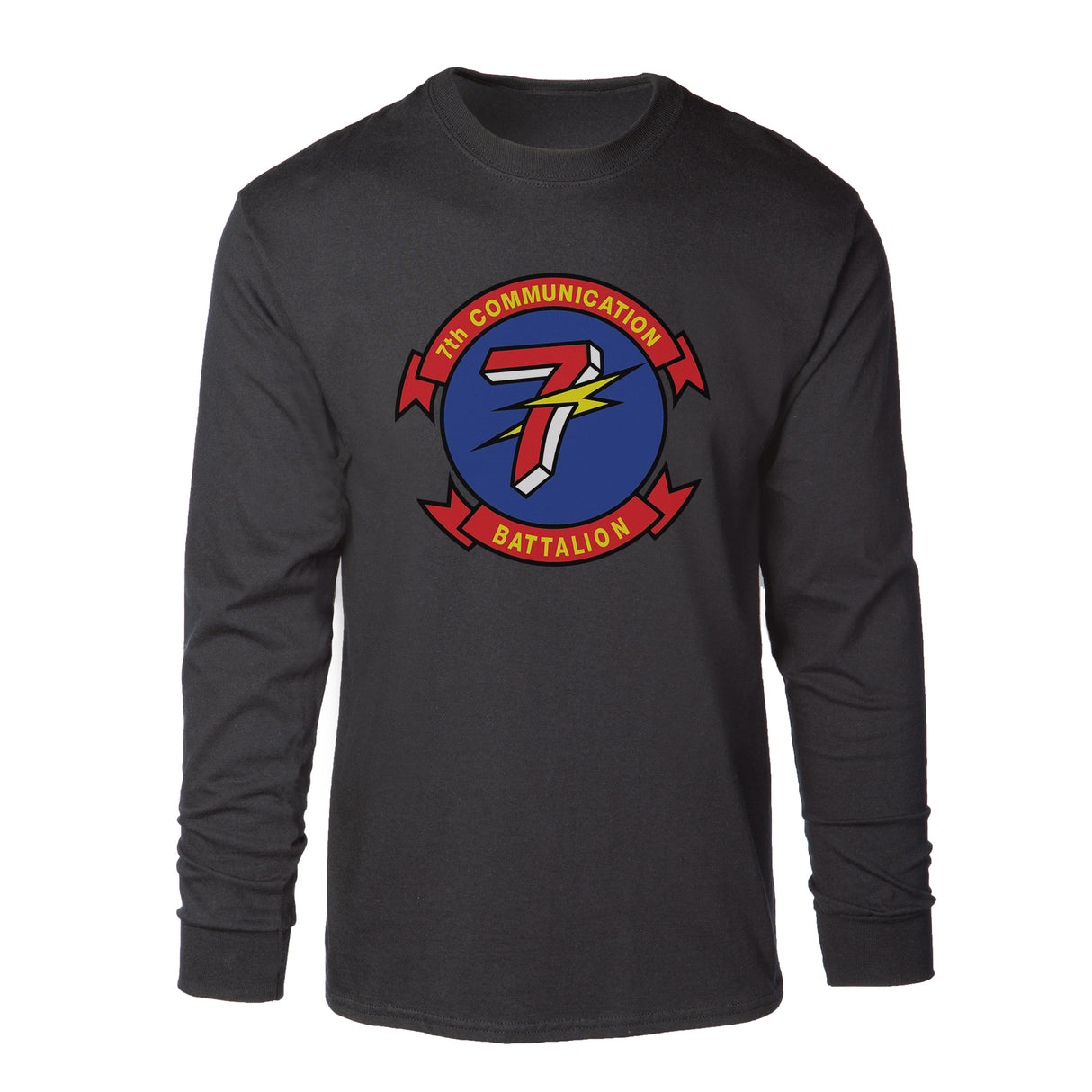 7th Communication Battalion Patch Long Sleeve Shirt - SGT GRIT