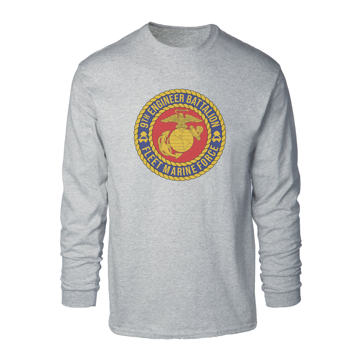 9th Marine Engineer Battalion Long Sleeve Shirt - SGT GRIT