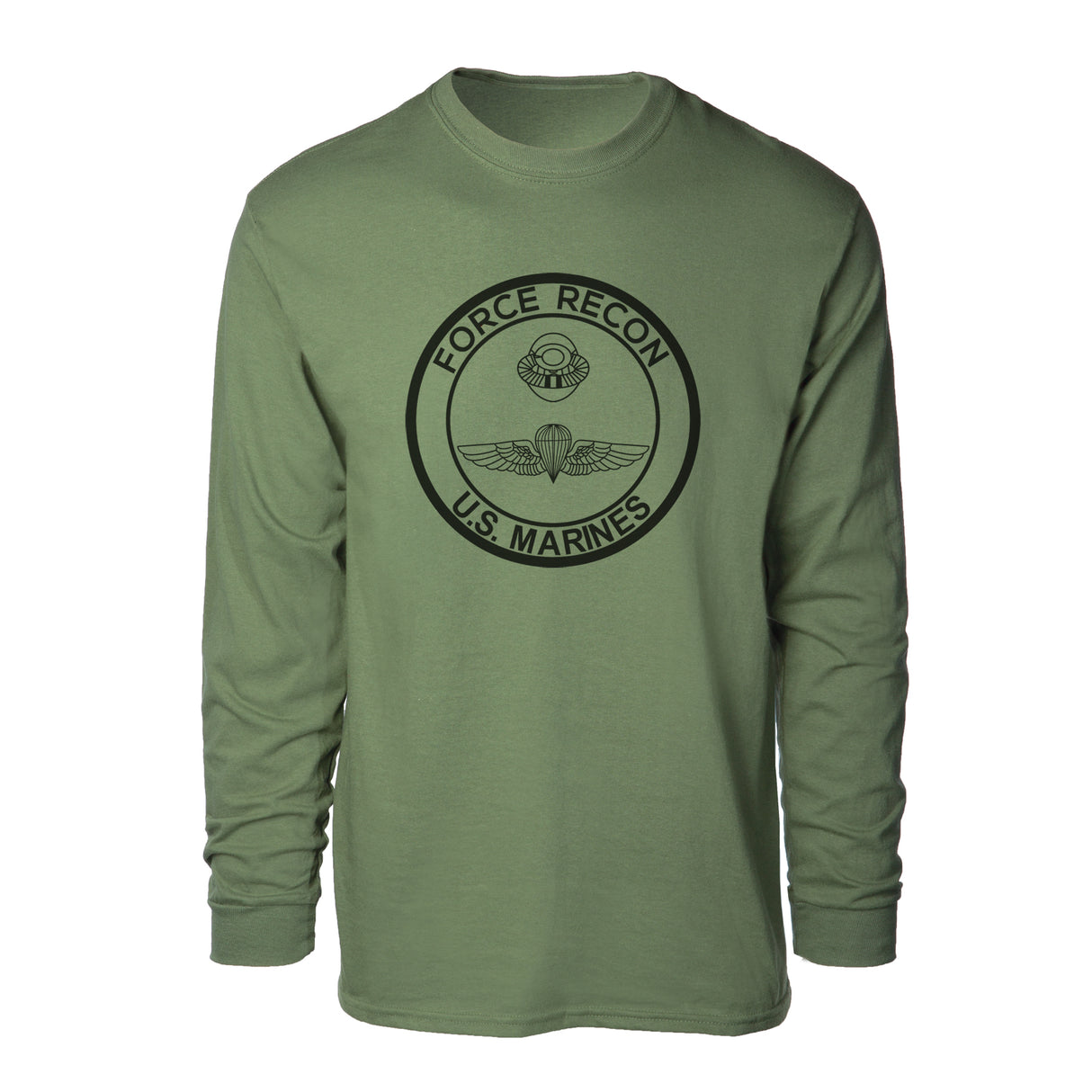 Force Recon US Marines Long Sleeve Shirt - SGT GRIT