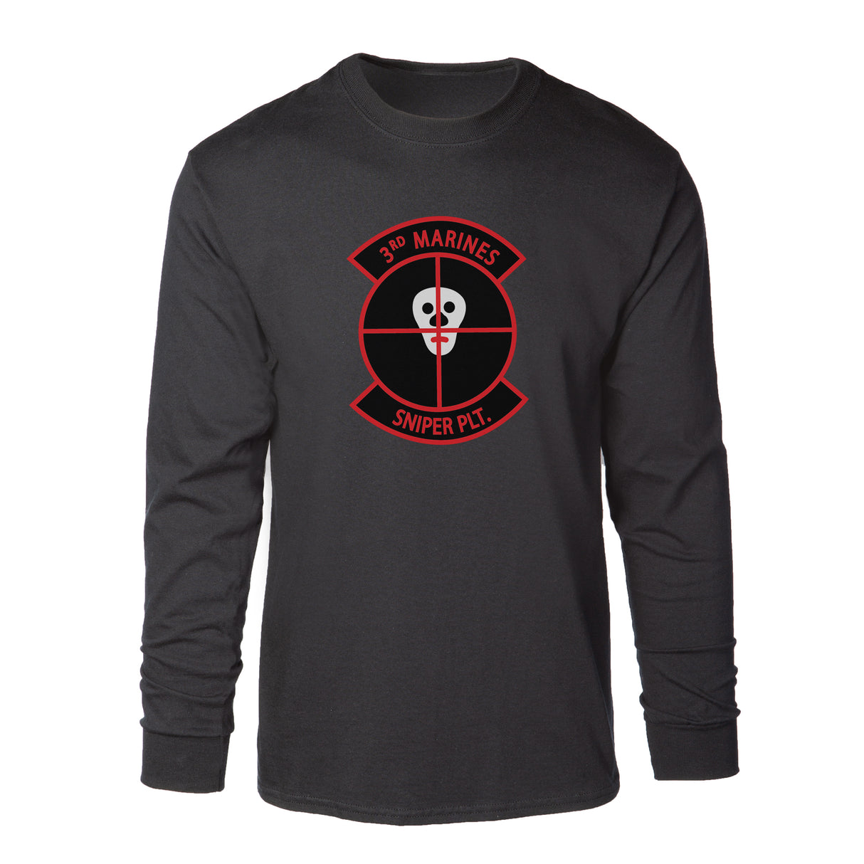 3rd Marines Sniper Platoon Long Sleeve Shirt - SGT GRIT