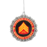 Marine Rank Ornaments - SGT GRIT