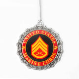 Marine Rank Ornaments - SGT GRIT