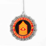 Marine Rank Ornaments - SGT GRIT