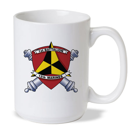1st Battalion 12th Marines Coffee Mug - SGT GRIT