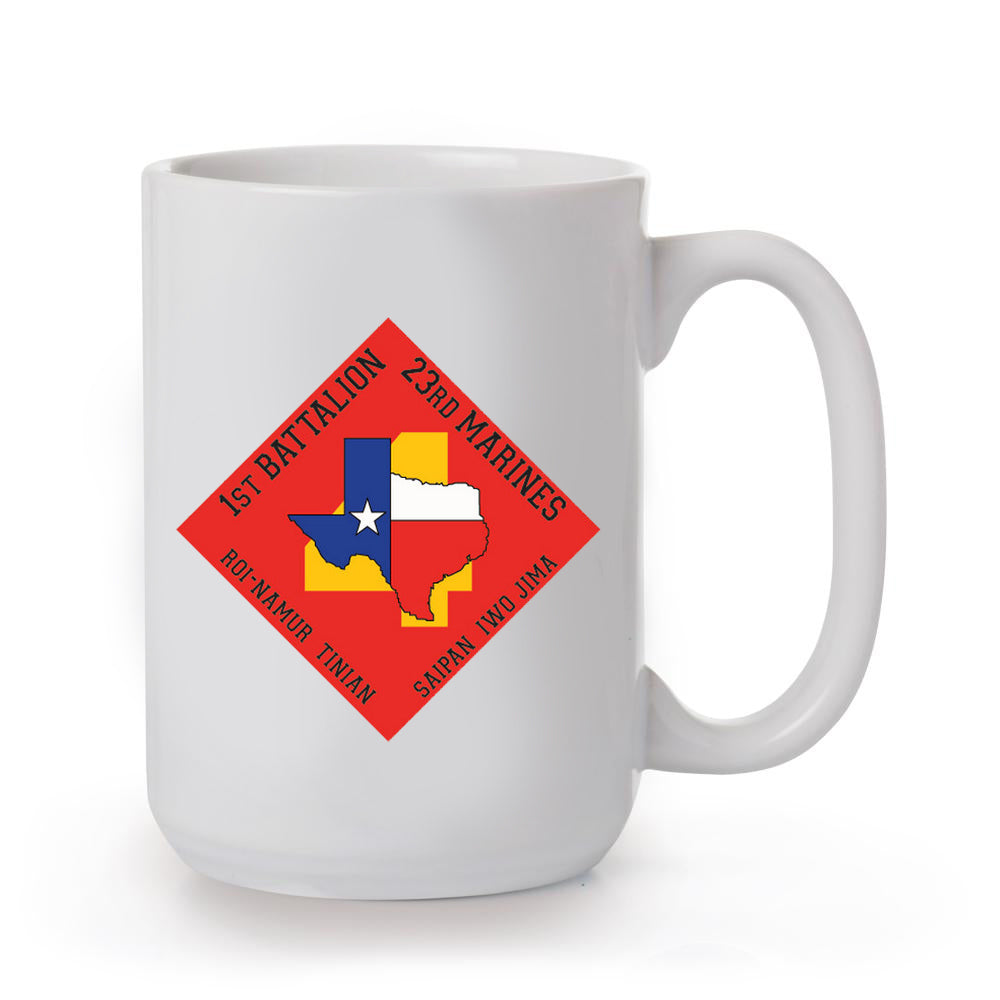 1st Battalion 23rd Marines Mug - SGT GRIT