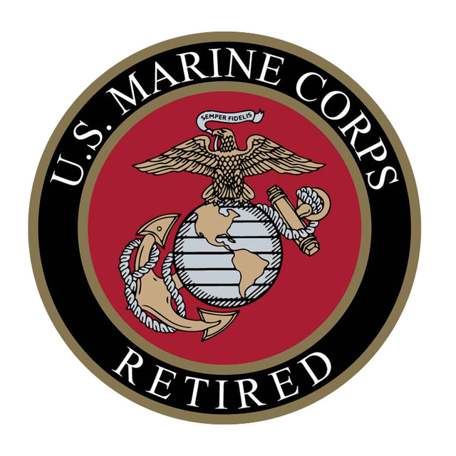 USMC 10" EGA Retired Patch - SGT GRIT