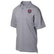 24th MEU Fleet Marine Force Patch Golf Shirt Gray - SGT GRIT