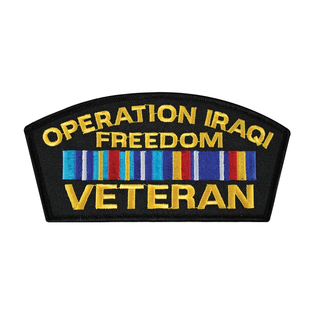 Operation Iraqi Freedom Veteran Cover Patch