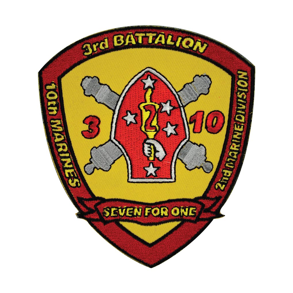 3rd Battalion 10th Marines Patch - SGT GRIT