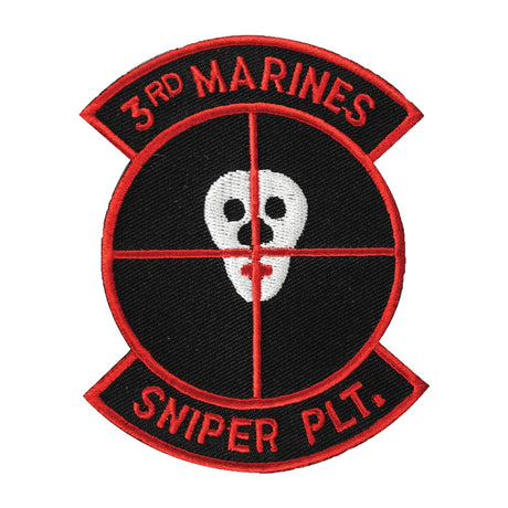 3rd Marines Sniper Platoon Patch - SGT GRIT