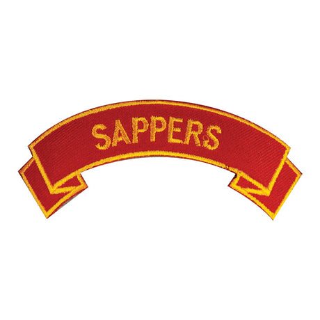 Sappers Rocker Patch - SGT GRIT