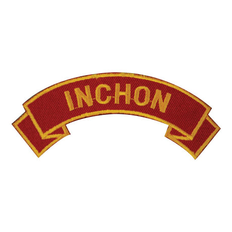 Inchon Rocker Patch - SGT GRIT