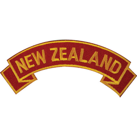 New Zealand Rocker Patch - SGT GRIT