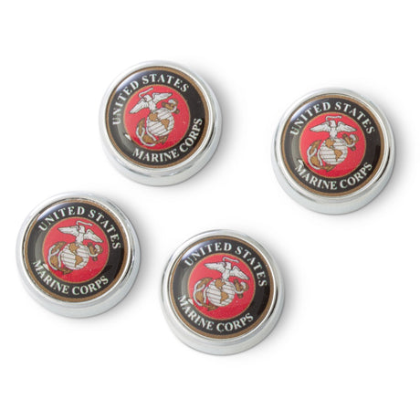 USMC License Plate Screw Caps - SGT GRIT