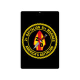 2nd Battalion 8th Marines Metal Sign - SGT GRIT