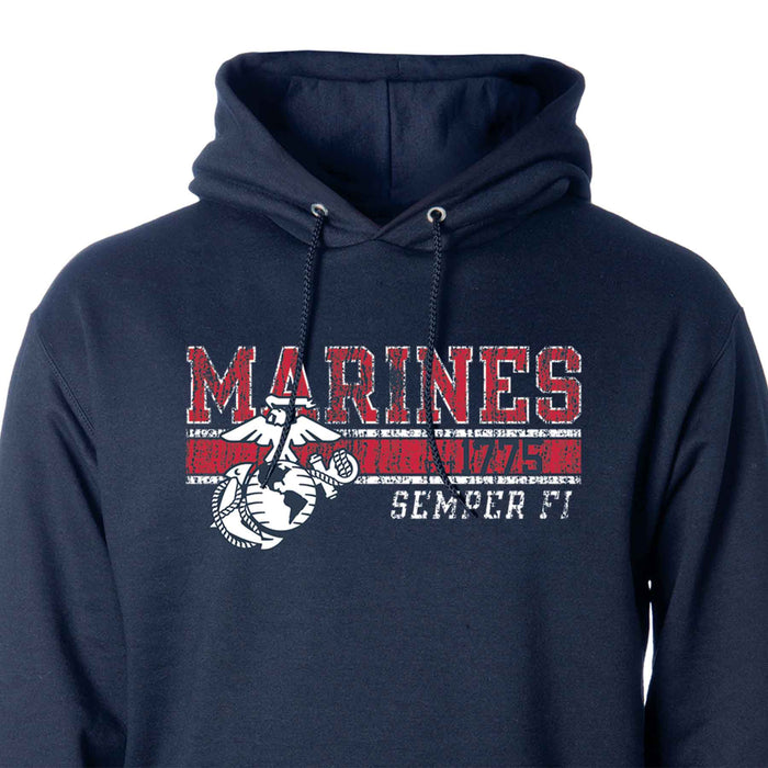 Marines — Semper Champion Hoodie GRIT Fi 1775 SGT