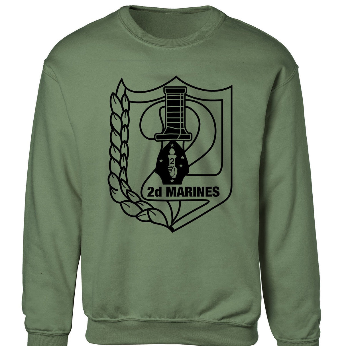 2nd Marines Regimental Sweatshirt - SGT GRIT