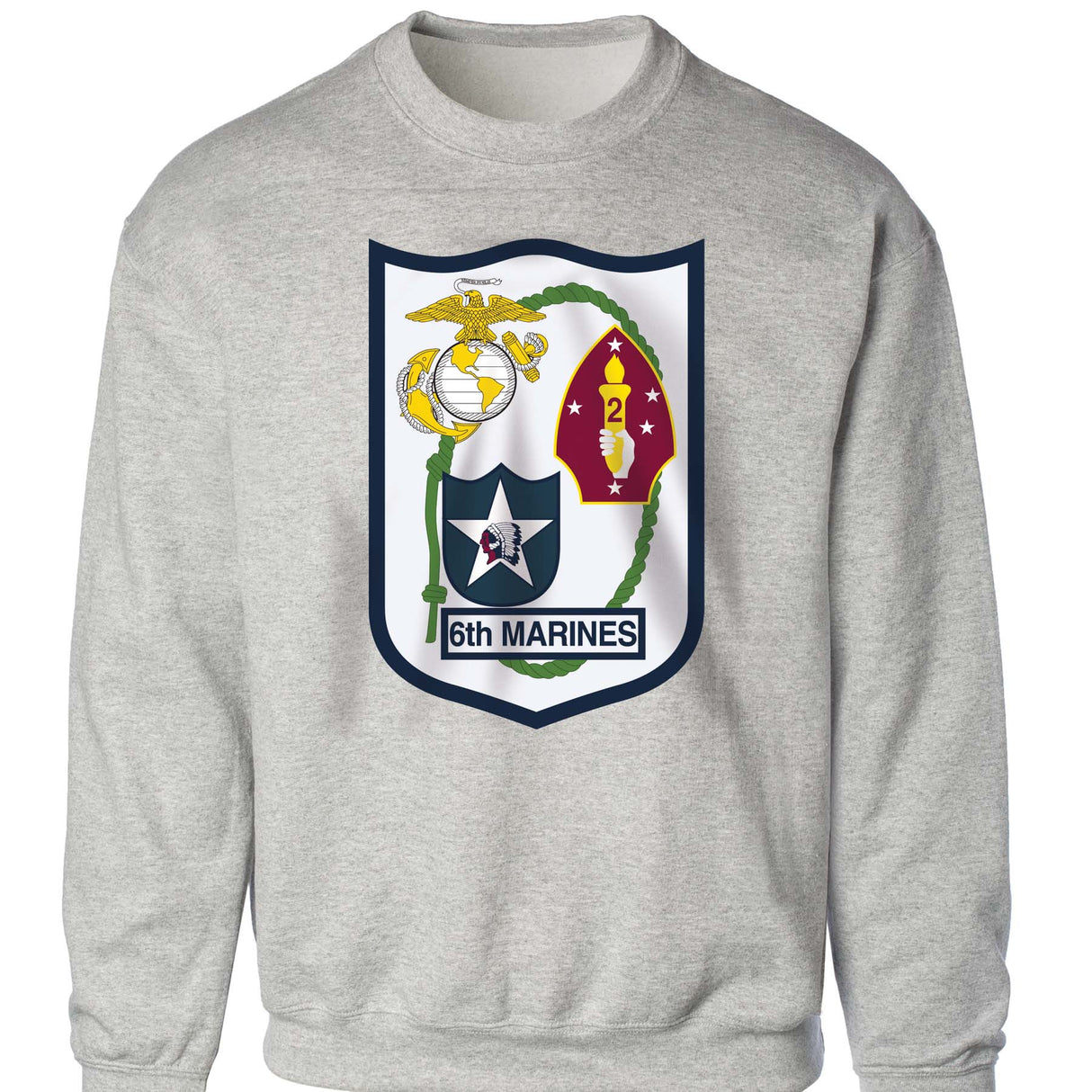 6th Marines Regimental Sweatshirt - SGT GRIT