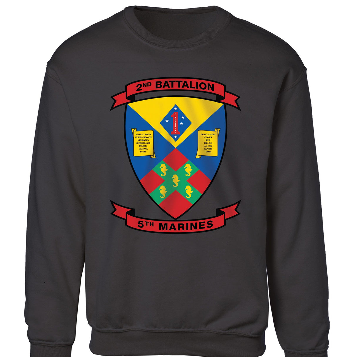 2nd Battalion 5th Marines Sweatshirt - SGT GRIT