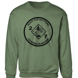 2nd Battalion 7th Marines Sweatshirt - SGT GRIT