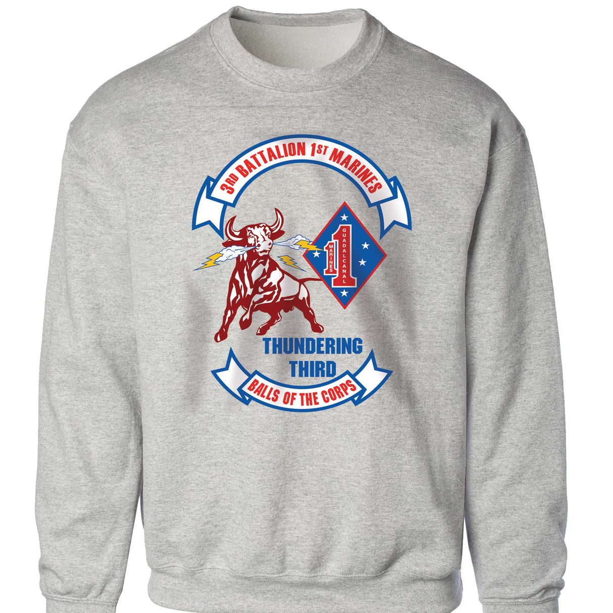 3rd Battalion 1st Marines Sweatshirt - SGT GRIT