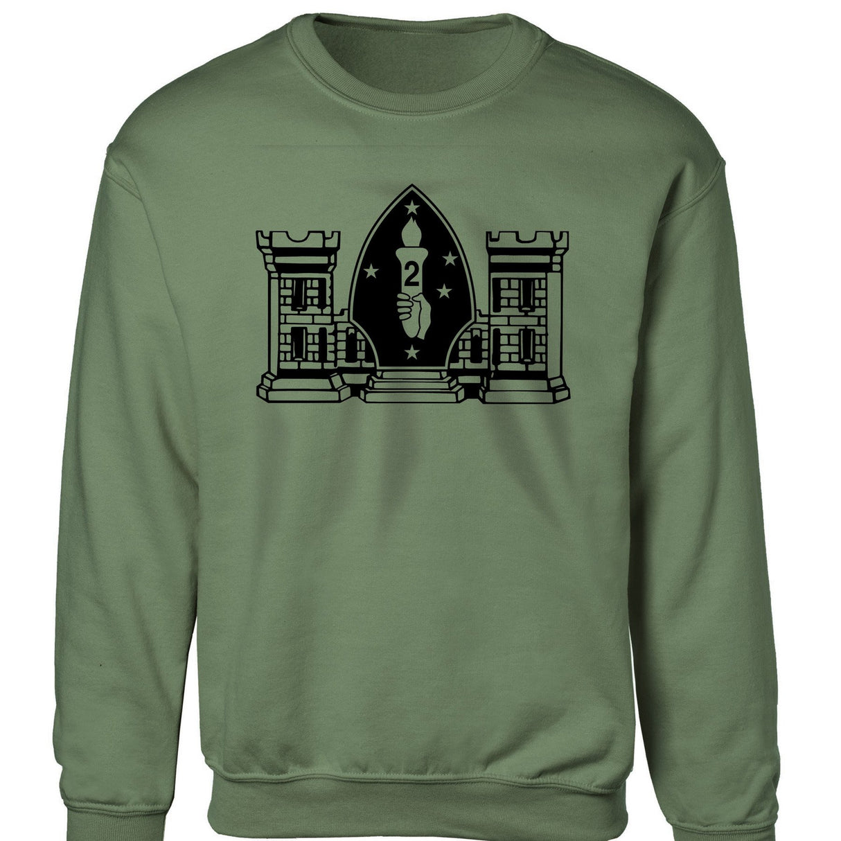 2nd Engineer Battalion Sweatshirt - SGT GRIT