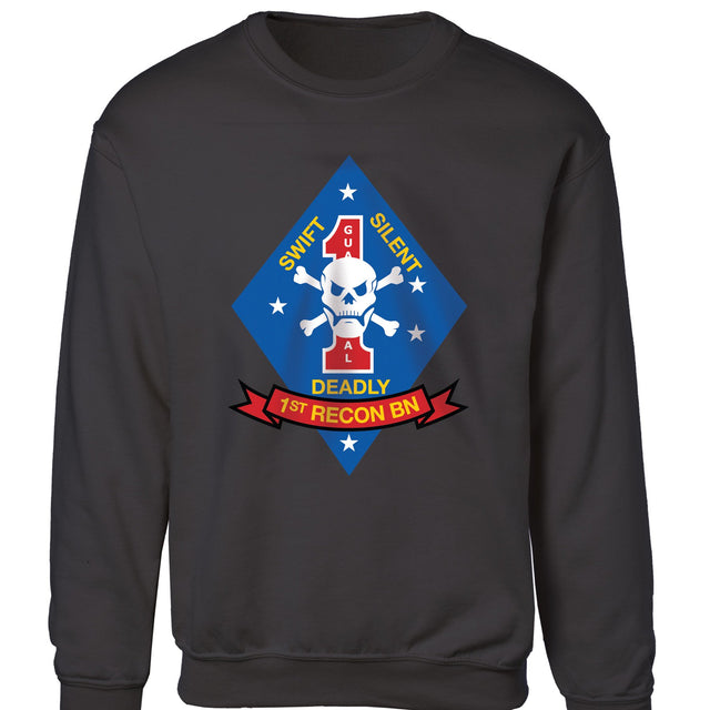 1st Recon Battalion Sweatshirt - SGT GRIT