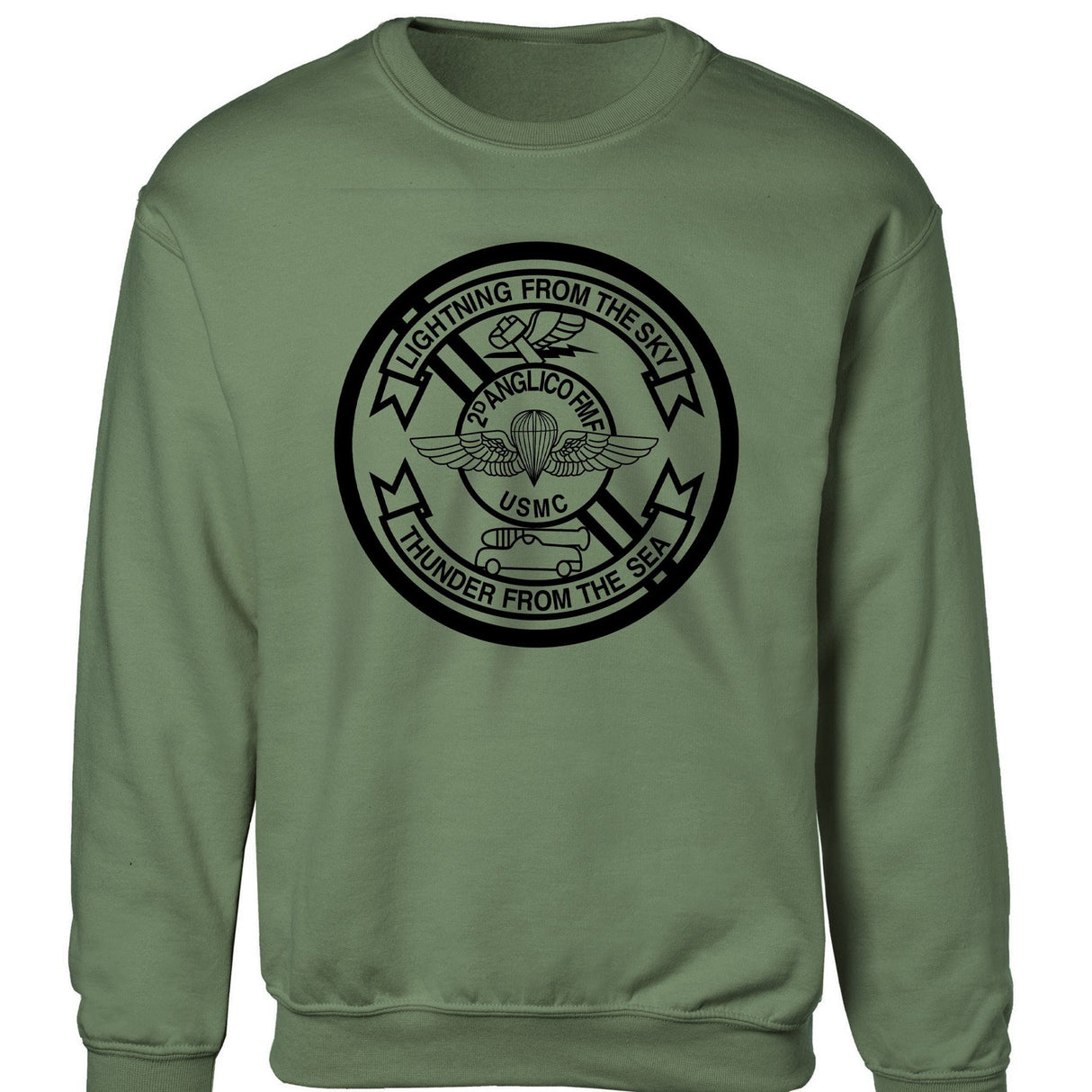 2D Anglico FMF Sweatshirt - SGT GRIT