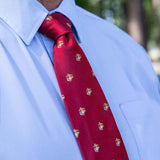 Marine Corps Red Eagle Globe and Anchor Tie - SGT GRIT