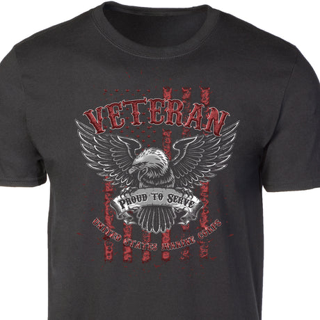 USMC Eagle Veteran T-shirt - SGT GRIT