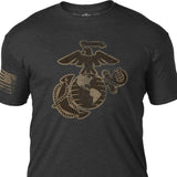 Vintage-Look Graphic Marine Corps EGA T-shirt - SGT GRIT