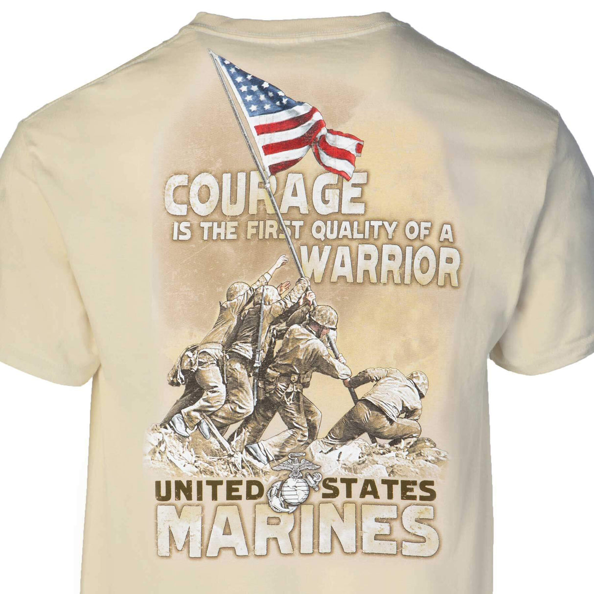 Marine Corps Warrior Graphic T-Shirt 100% Cotton - SGT GRIT