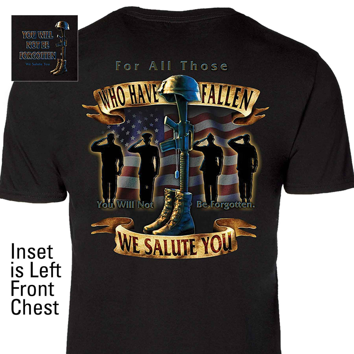 We Salute You T-shirt - SGT GRIT