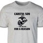 Marine Graphic 'Careful Son' Short-Sleeve T-shirt - SGT GRIT