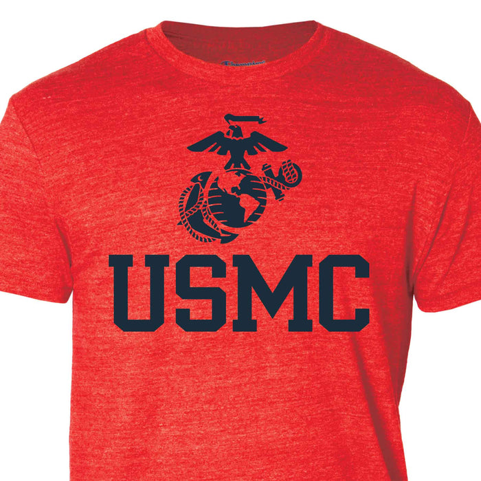 T-shirt Champion SGT Tri-blend — Jock Tag GRIT USMC