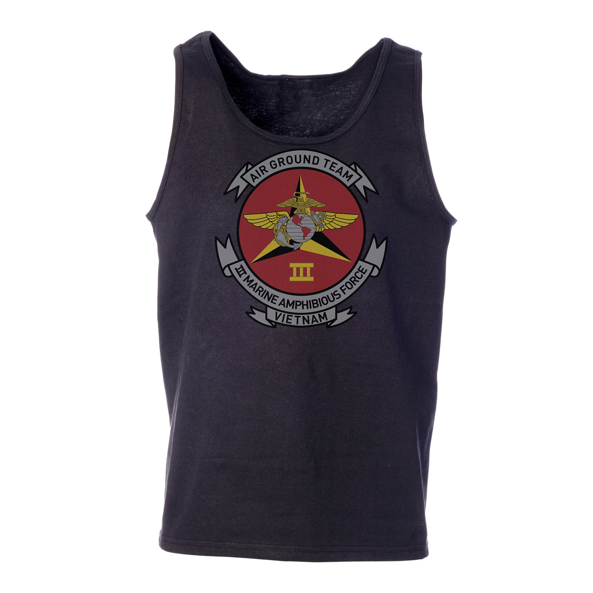 III MAF Air Ground Team Vietnam Tank Top - SGT GRIT