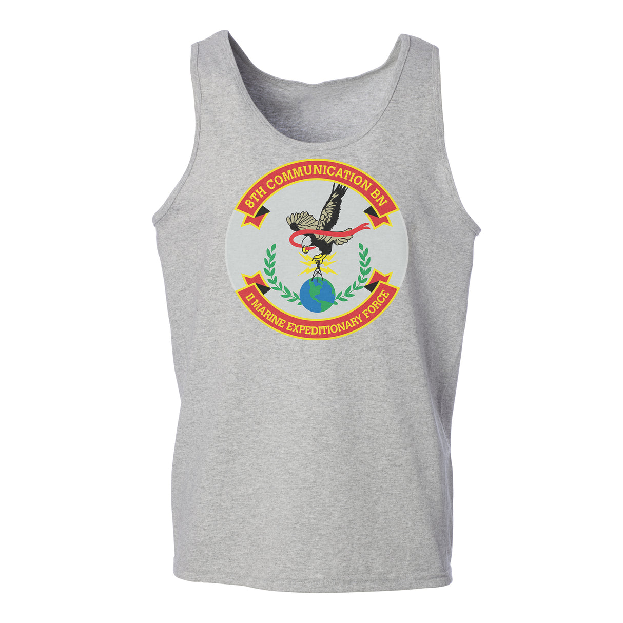 8th Communication Battalion Tank Top - SGT GRIT