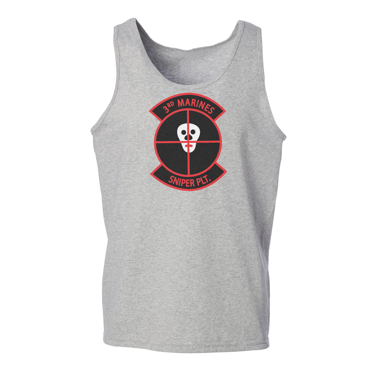 3rd Marines Sniper Platoon Tank Top - SGT GRIT