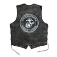 Embossed Lace Up Side Vest - SGT GRIT