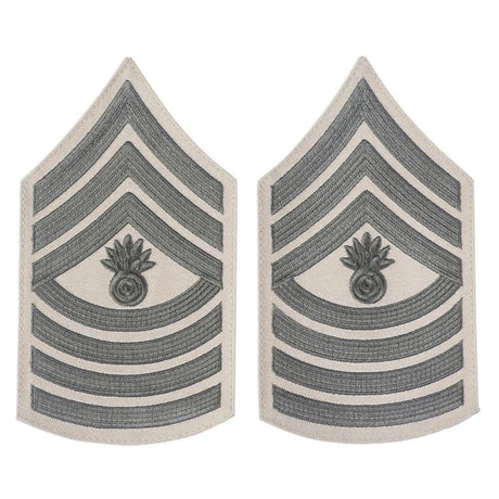 Green on Khaki Female Chevrons - SGT GRIT