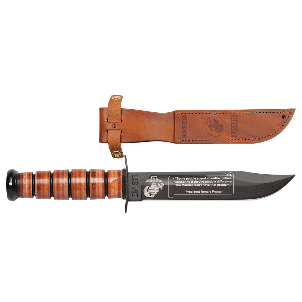 USMC Reagan Quote KA-BAR - SGT GRIT