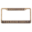 Semper Fi License Plate Frame - SGT GRIT